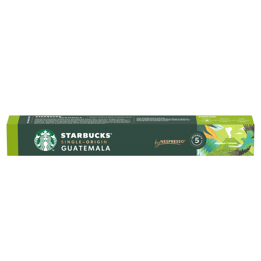 STARBUCKS Single-Origin Guatemala, 10 бр. кафе капсули за NESPRESSO кафемашини