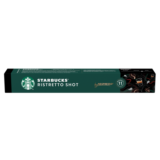 STARBUCKS Ristretto Shot, 10 бр. кафе капсули за NESPRESSO кафемашини