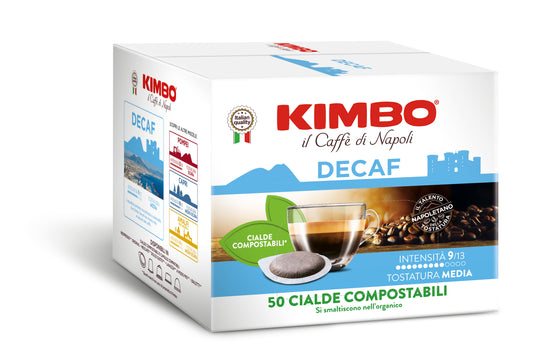 KIMBO Decaffeinato дози кафе, 50 бр