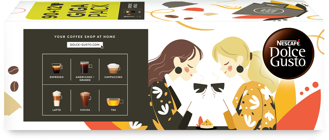 NESCAFE Dolce Gusto Espresso Intenso капсули, 102 бр