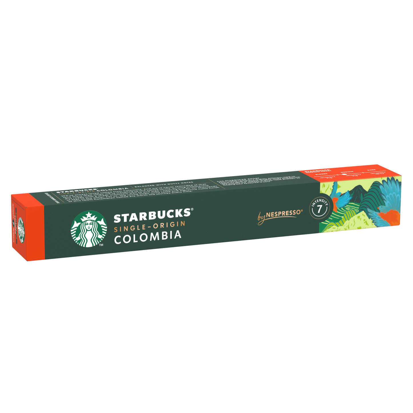 STARBUCKS Single-Origin Colombia, 10 бр. кафе капсули за NESPRESSO кафемашини