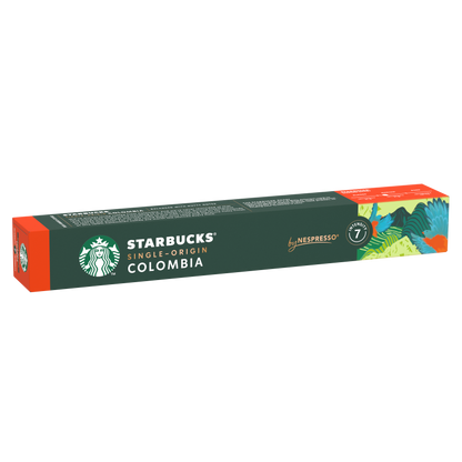 STARBUCKS Single-Origin Colombia, 10 бр. кафе капсули за NESPRESSO кафемашини