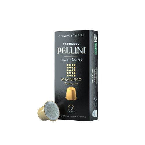 Pellini Magnifico кафе капсули съвместими с Nespresso кафемашини, 10 бр