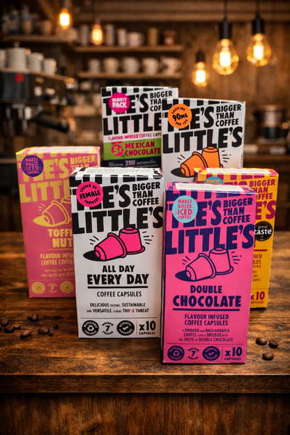 Подаръчен комплект с кафе капсули (Nespresso)