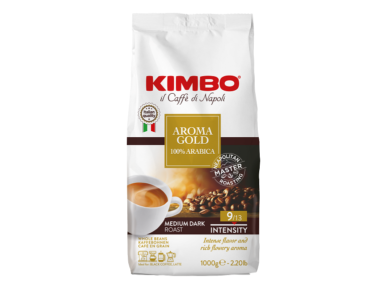 Kimbo Aroma Gold кафе на зърна, 1 кг