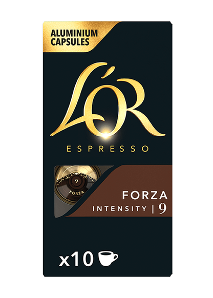 L'OR Forca кафе капсули за NESPRESSO кафемашини, 10 бр