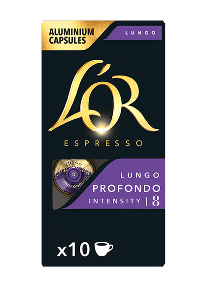 L'OR Lungo Profondo кафе капсули за NESPRESSO кафемашини, 10 бр