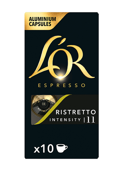 L'OR Ristretto кафе капсули за NESPRESSO кафемашини, 10 бр