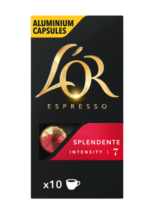 L'OR Splendente кафе капсули за NESPRESSO кафемашини, 10 бр