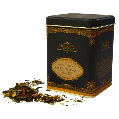 DelmarTe Exclusive Бял и зелен чай смес "Императорски чай" 100гр