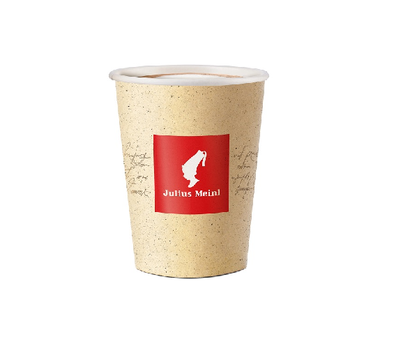 Julius Meinl Био картонена капучино чаша, 100 мл, 100 бр.