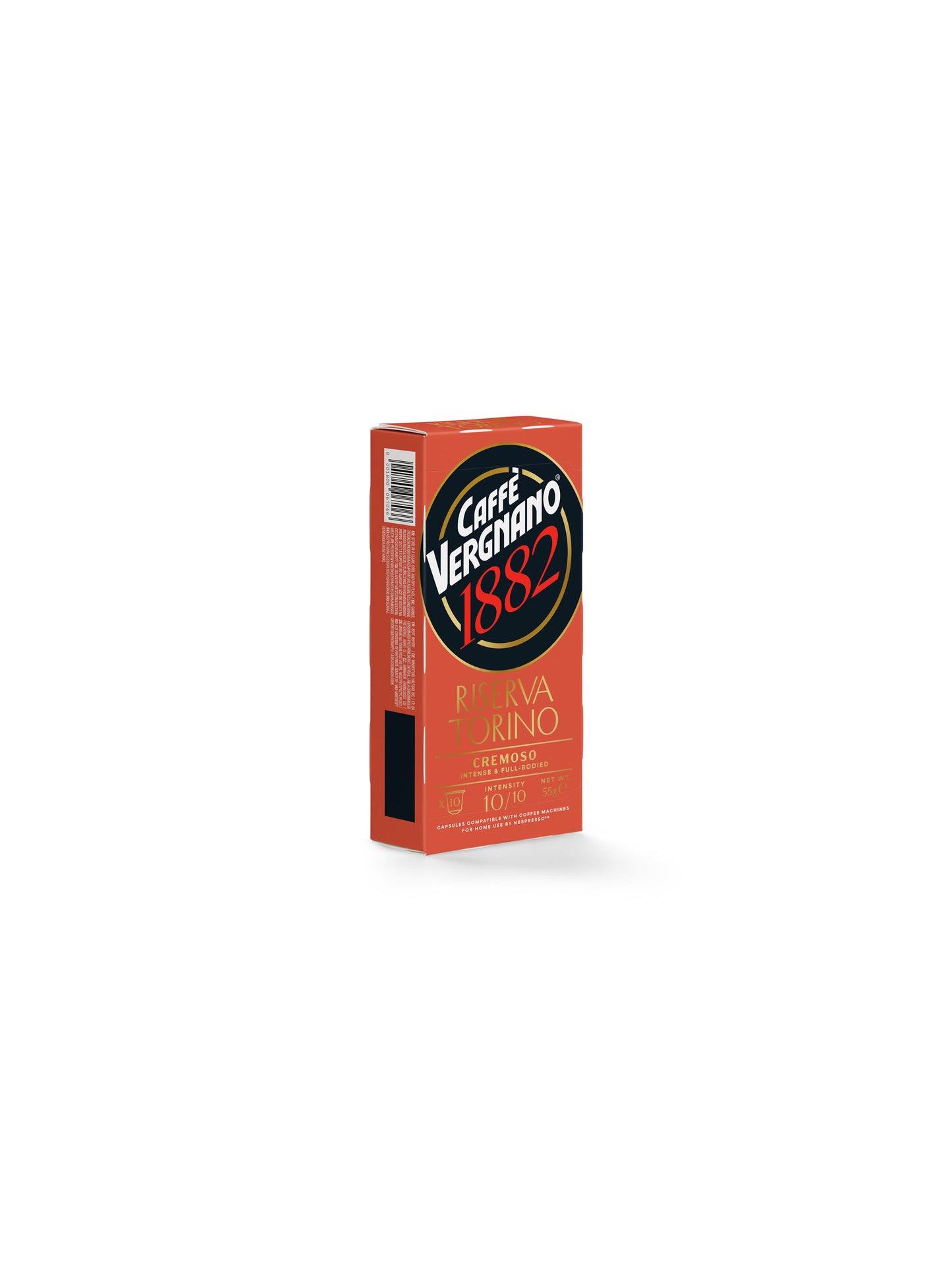Caffè Vergnano Riserva Torino Cremoso капсули за Nespresso кафемашини, 10 бр