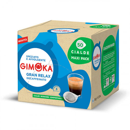 Gimoka GRAN RELAX Decaffeinato кафе дози, 50 бр