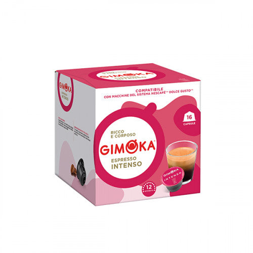 Gimoka Espresso Intenso кафе капсули за Dolce Gusto кафемашини, 16 бр