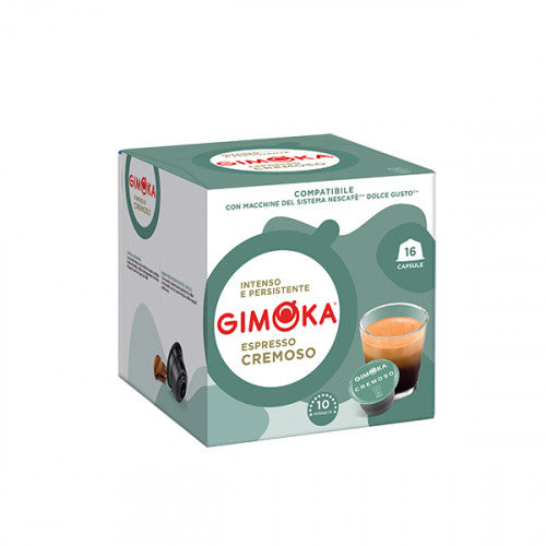 Gimoka Espresso Cremoso кафе капсули за Dolce Gusto кафемашини, 16 бр