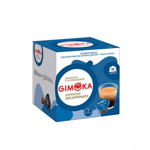 Gimoka Espresso Decaffeinato кафе капсули за Dolce Gusto кафемашини, 16 бр