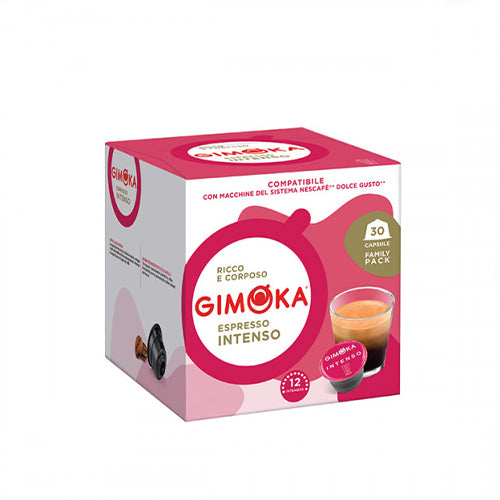 Gimoka Espresso Intenso кафе капсули за Dolce Gusto кафемашини, 30 бр