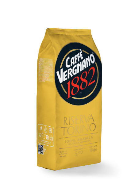 Caffè Vergnano Riserva Torino кафе на зърна, 1 кг