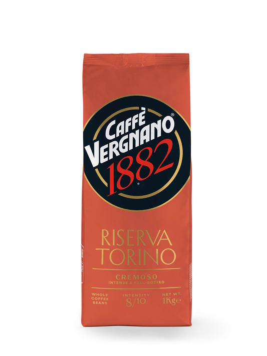 Caffè Vergnano Riserva Torino - Cremoso кафе на зърна, 1 кг