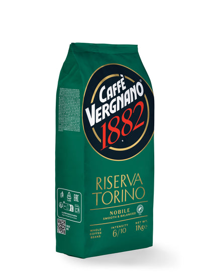 Caffè Vergnano Riserva Torino - Nobile кафе на зърна, 1 кг