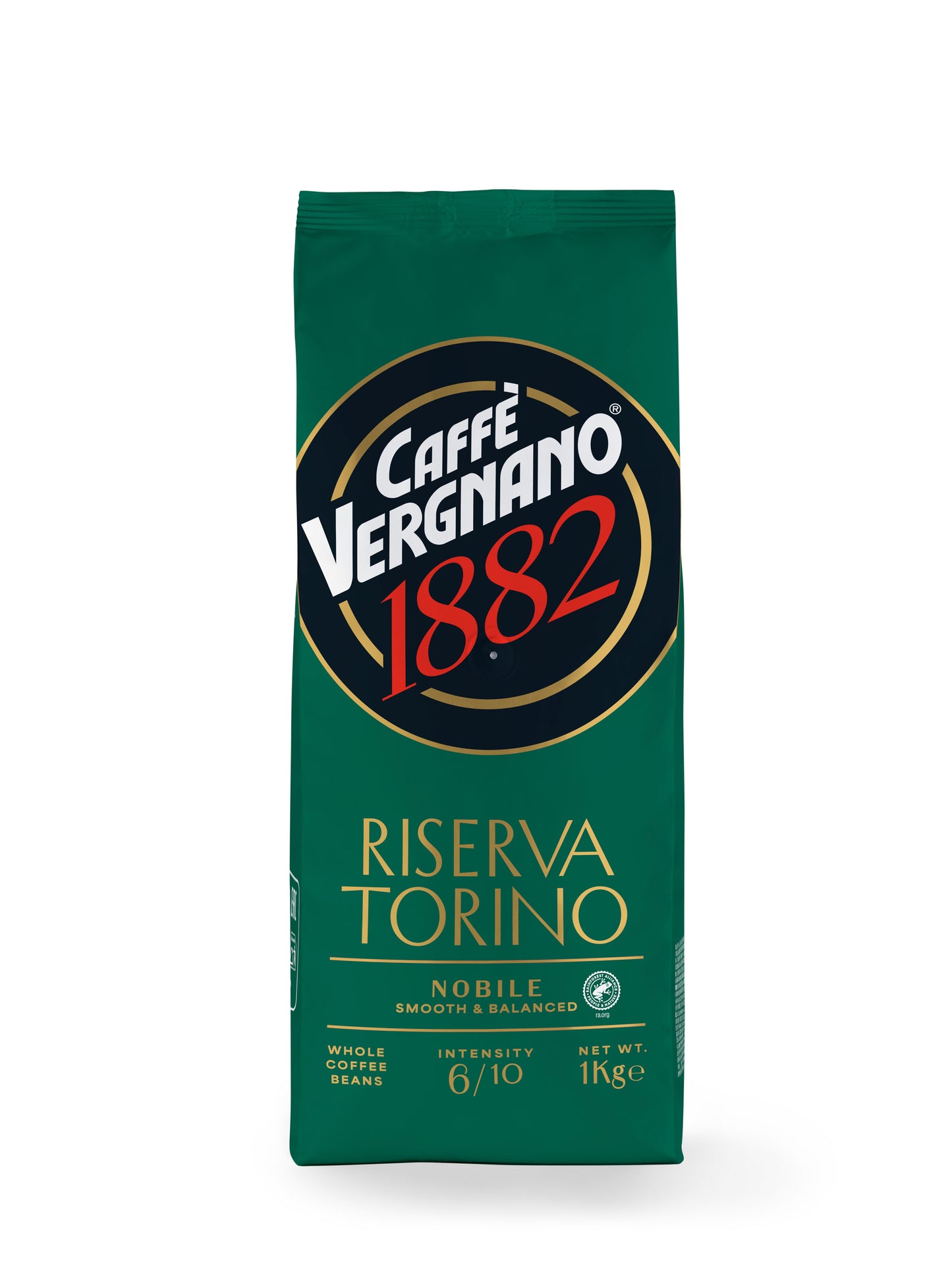 Caffè Vergnano Riserva Torino - Nobile кафе на зърна, 1 кг
