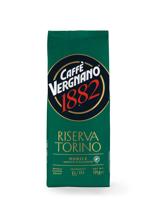 Caffè Vergnano Riserva Torino - Nobile кафе на зърна, 1 кг