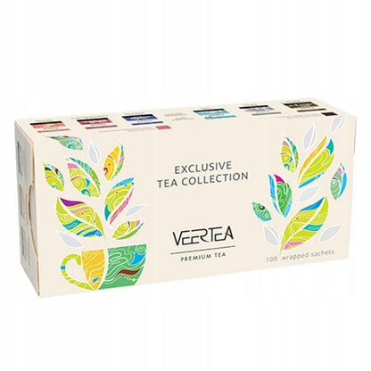 Подаръчен комплект билков чай Veertea Premium – 100 пакетчета