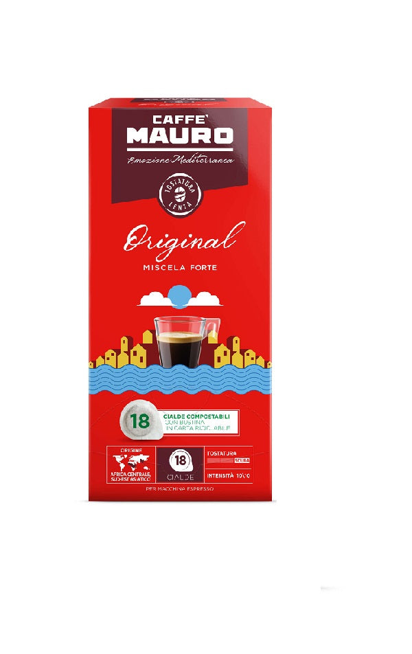 Caffe Mauro Original кафе дози, 18 бр