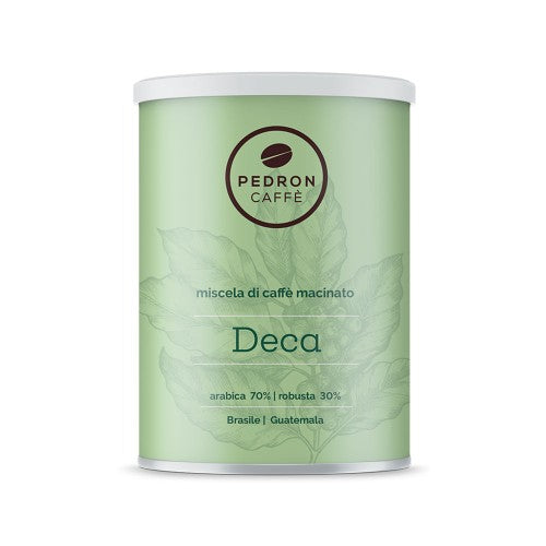 Pedron Caffe DECAFFEINATED мляно кафе в метална кутия, 250 гр