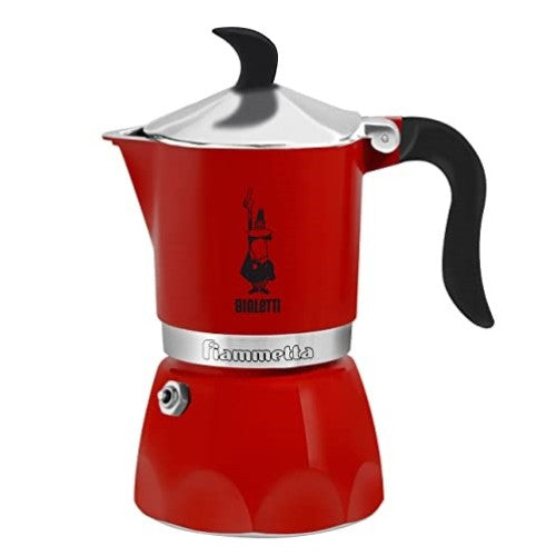 Кафеварка BIALETTI Fiametta, 3 чаши червена