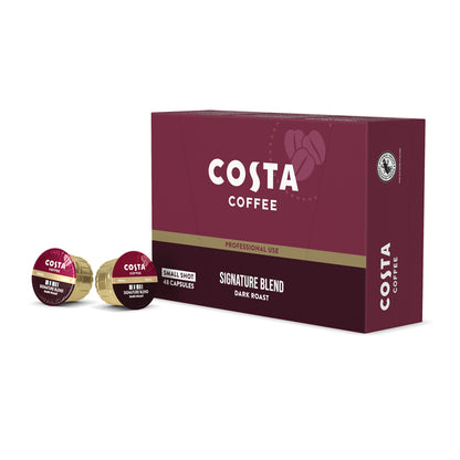 Capsule de cafea Costa moka Italia închis la culoare pentru aparatul de cafea Caffitaly