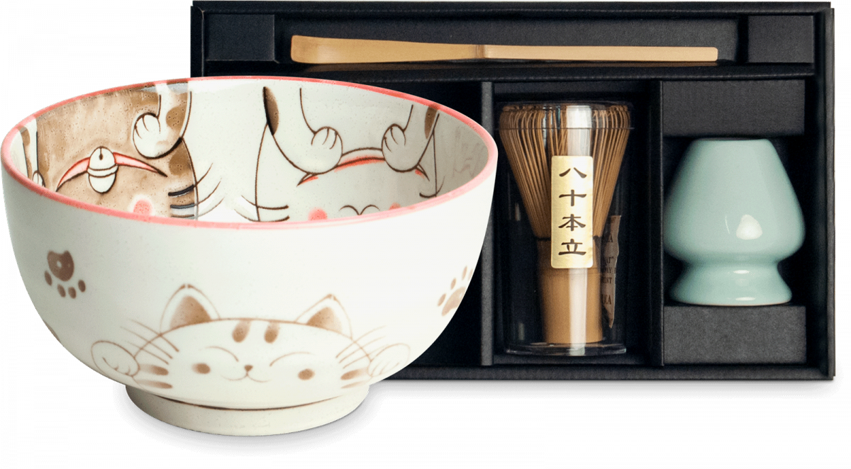 Матча сет Akai Neko