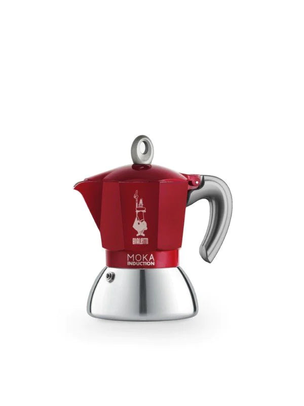 Filtru de cafea cu inducție Bialetti Moka, 4 căni + cadou ALLDA House Blend 200 g.