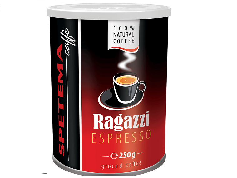 Spetema Ragazzi Espresso мляно кафе в метална кутия, 250 гр