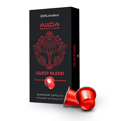 ALLDA Speciality Coffee Guest Blend Алуминиеви кафе капсули за Nespresso кафемашини, 10 бр