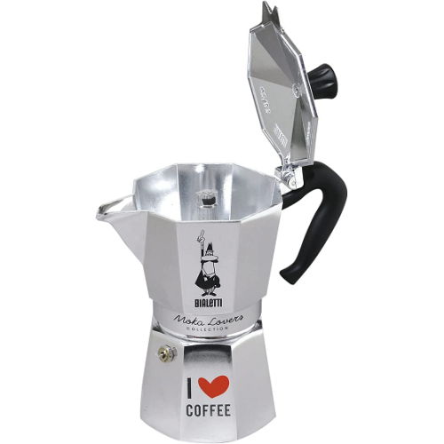 Кафеварка BIALETTI Moka Express I love Coffee, 6 чаши