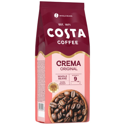 Costa Coffee CREMA кафе на зърна, 1 кг