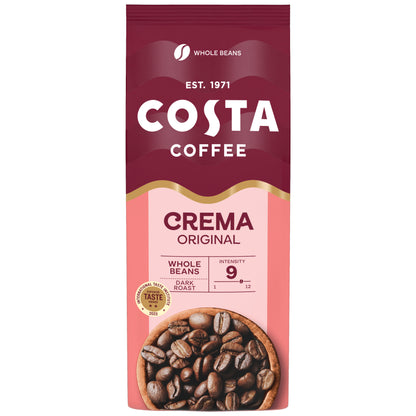 Costa Coffee CREMA кафе на зърна, 1 кг