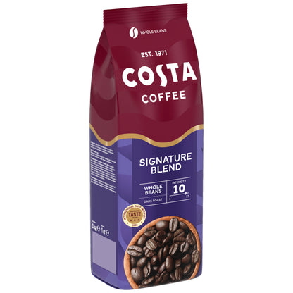 Costa Coffee SIGNITURE DARK кафе на зърна, 1 кг