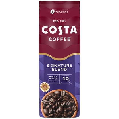 Costa Coffee SIGNITURE DARK кафе на зърна, 1 кг