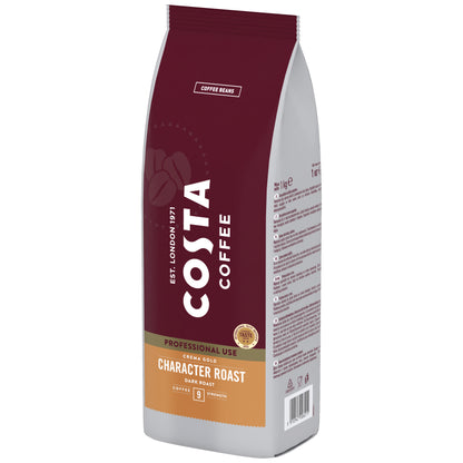Costa Coffee Crema Gold Character Roast кафе на зърна, 1 кг