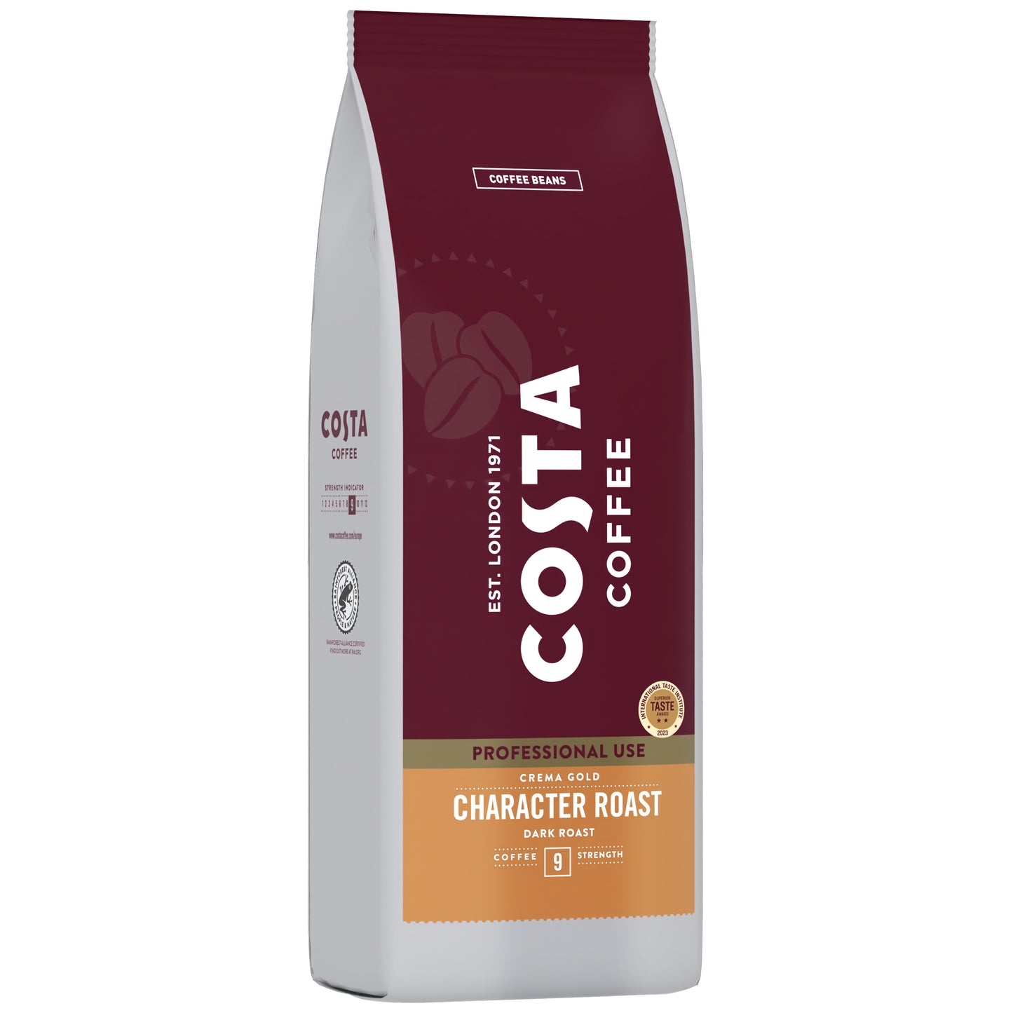Costa Coffee Crema Gold Character Roast кафе на зърна, 1 кг