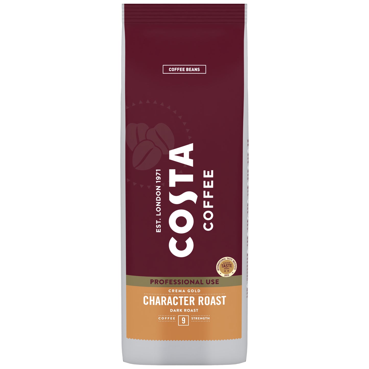 Costa Coffee Crema Gold Character Roast кафе на зърна, 1 кг