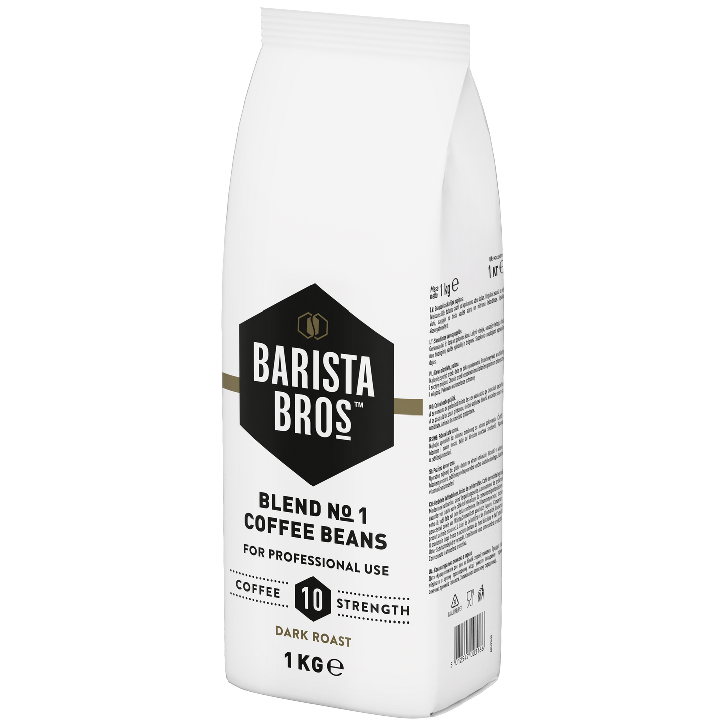 Barista Bros Dark Roast кафе на зърна, 1 кг