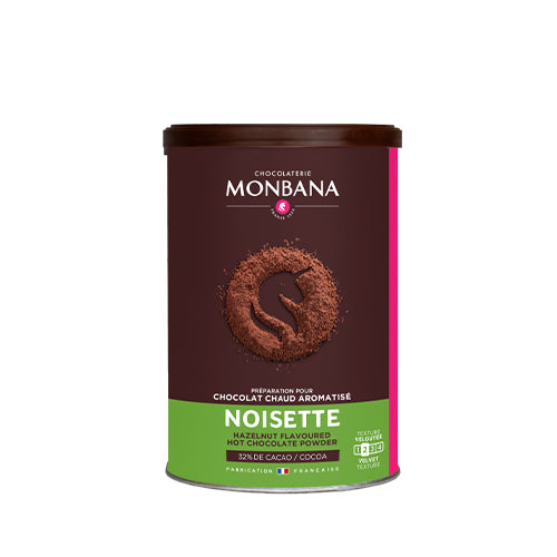 MONBANA Noisette топъл шоколад с лешник, 250 гр.