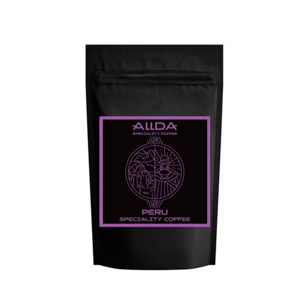 ALLDA Speciality Coffee Peru кафе на зърна, 200 гр