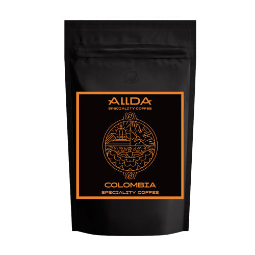 ALLDA Speciality Coffee Colombia кафе на зърна, 500 гр