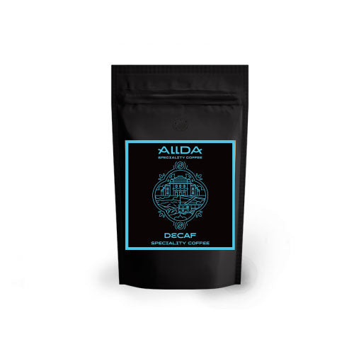 ALLDA Speciality Coffee Decaf кафе на зърна, 200 гр