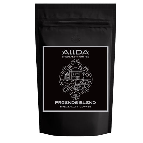 ALLDA Speciality Coffee Friends Blend кафе на зърна, 1 кг