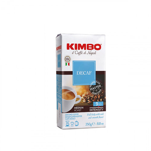 Kimbo Decaffeinato мляно кафе, 250 гр